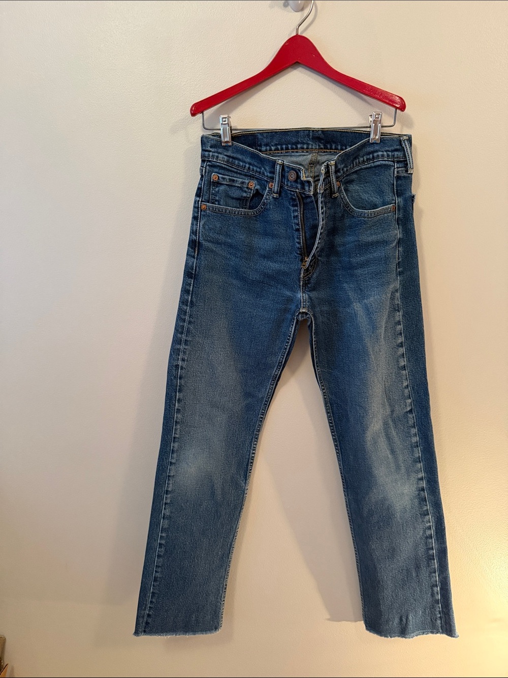 Levi’s Classic Blue Men's or Women’s Straight-Leg Jeans